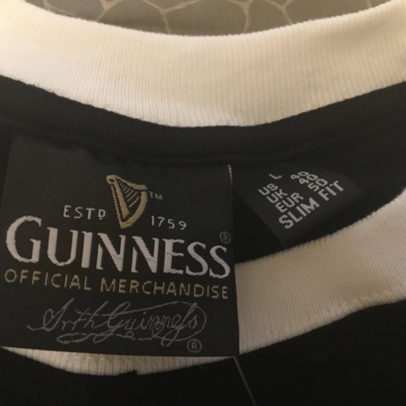 Guiness T Shirt L Great Beer Shirt NWT - Picture 3 of 4